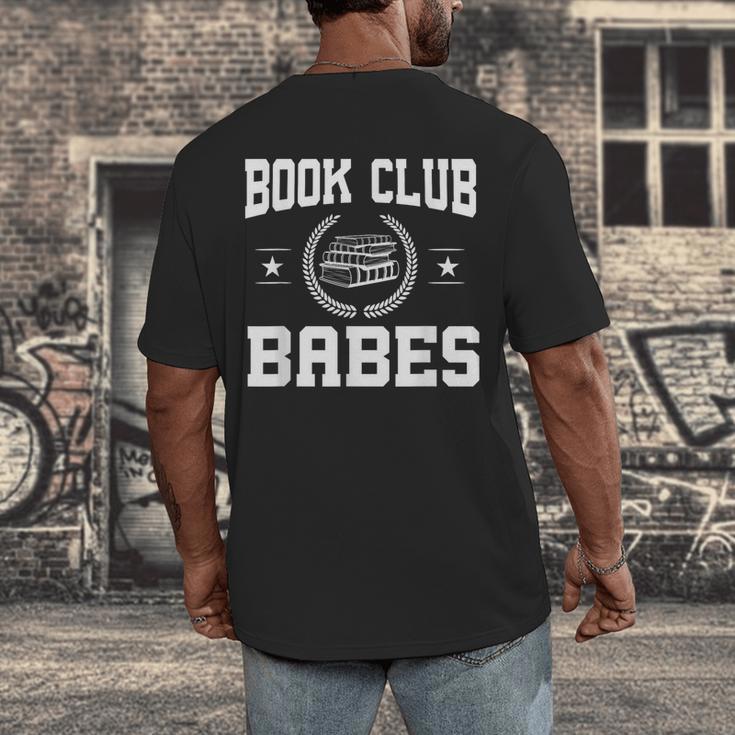 Book Club Babes Men's Back Print T-Shirt