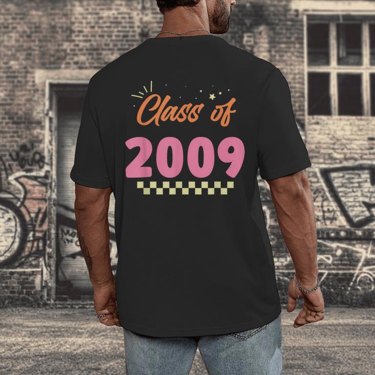 Class Of 2009 Meetup Graduation School Reunion Men's Back Print T-Shirt