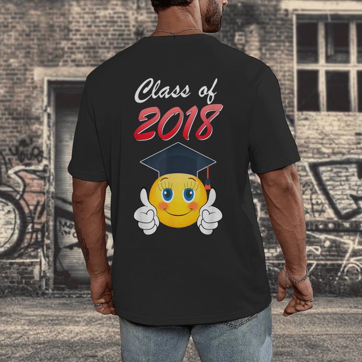 Class Of 2018 Graduation Grad For Her Tee Shirt Men's Back Print T-Shirt
