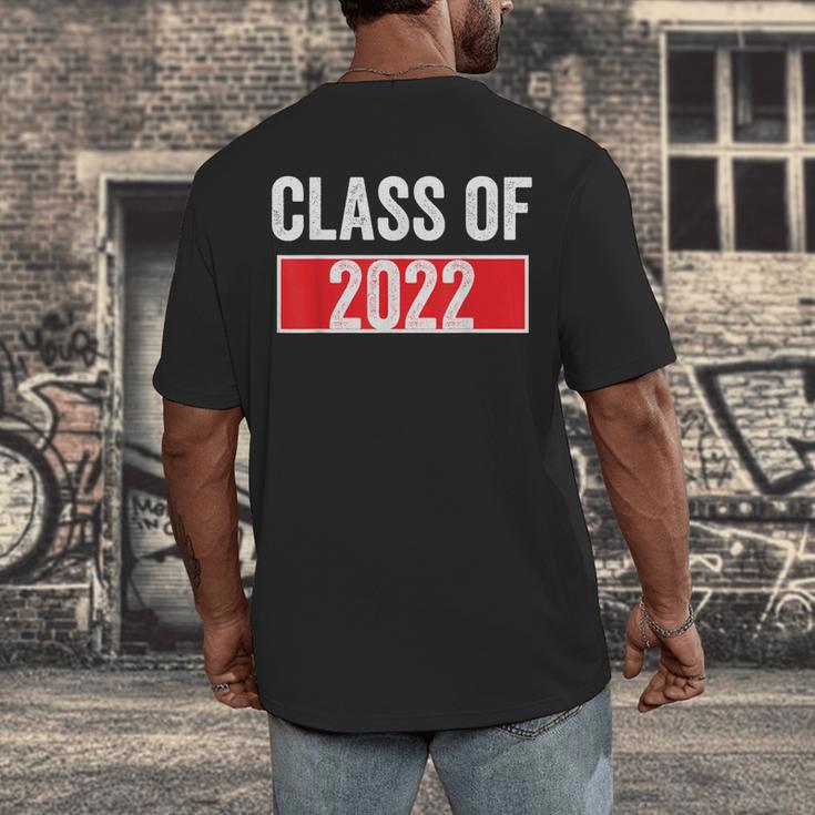 Class Of 2022 Future Graduation Tee Men's Back Print T-Shirt