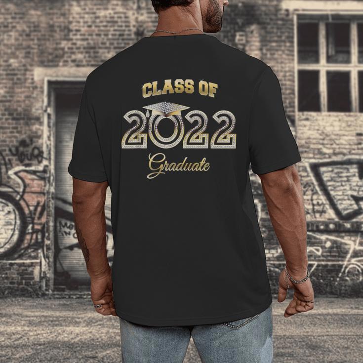 Class Of 2022 Graduation Senior Graduate Matching Grad Men's Back Print T-Shirt
