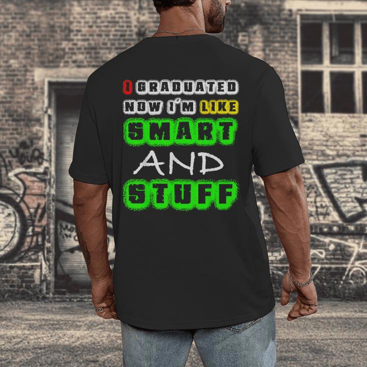 College High School Graduation Senior 2018 TShirt Men's Back Print T-Shirt