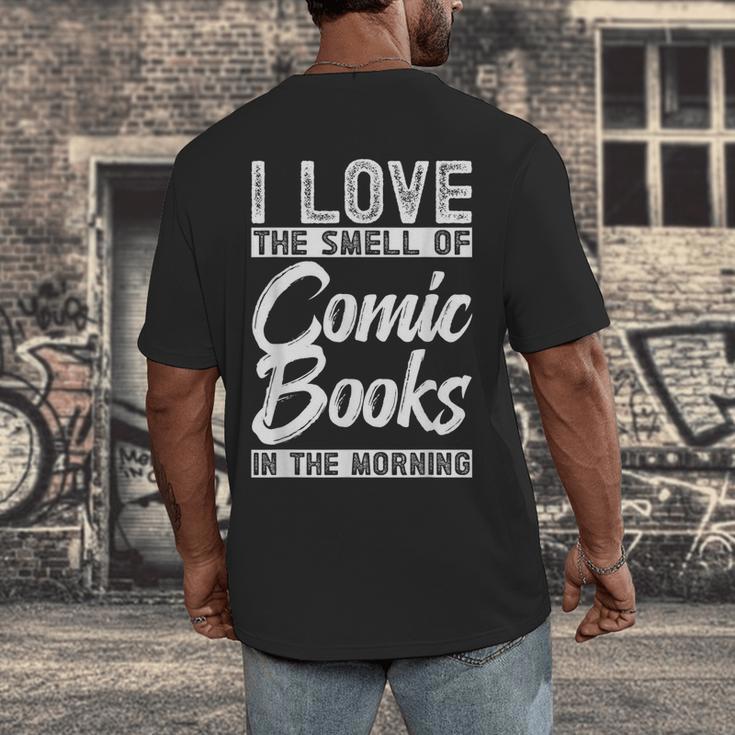 Comic Book Men's Back Print T-Shirt