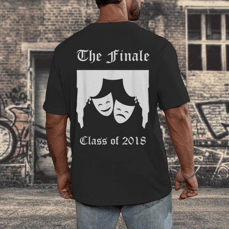 Cool Theater High School Or College Graduation Tshirt Men's Back Print T-Shirt