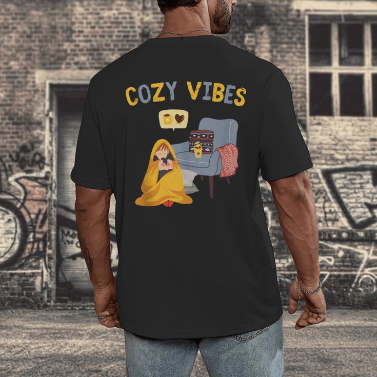 Cozy Vibes Atmospheric Introvert Men's Back Print T-Shirt Cozy Vibes Atmospheric Introvert Men's Back Print T-Shirt