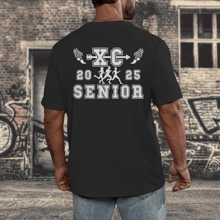 Cross Country Senior Night Senior 2025 Graduation Party 1 Men's Back Print T-Shirt