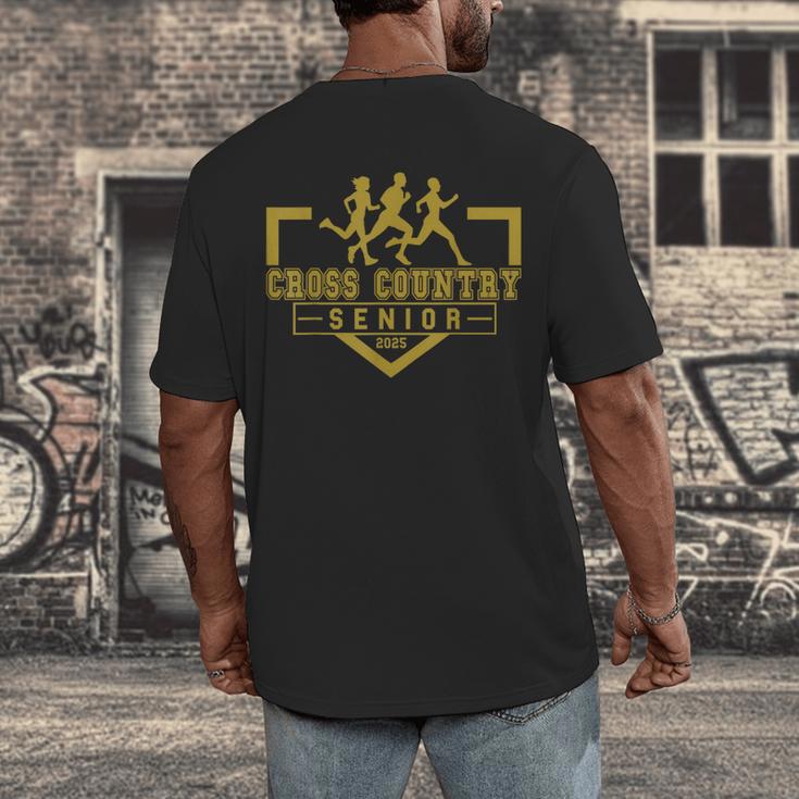 Cross Country Senior Night Senior 2025 Graduation Party 20 Men's Back Print T-Shirt