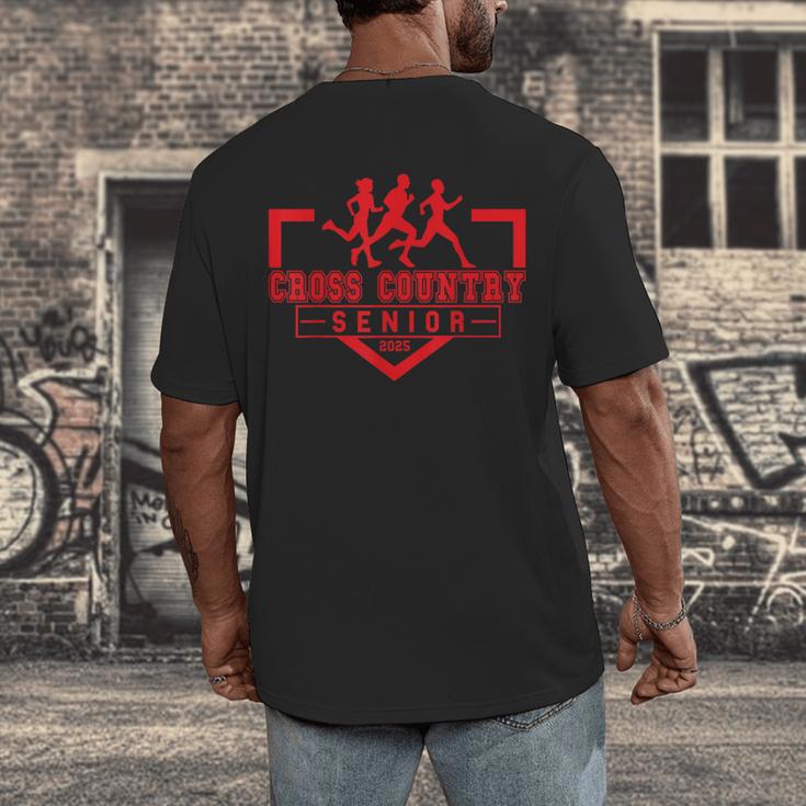Cross Country Senior Night Senior 2025 Graduation Party 8 Men's Back Print T-Shirt