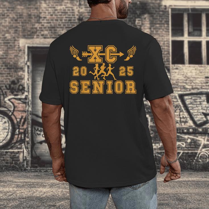 Cross Country Senior Night Senior 2025 Graduation Party 9 Men's Back Print T-Shirt