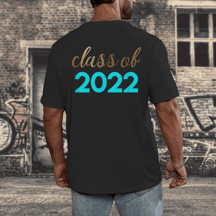 Cute Graduation Shirt Class Of 2022 Shirt Men's Back Print T-Shirt