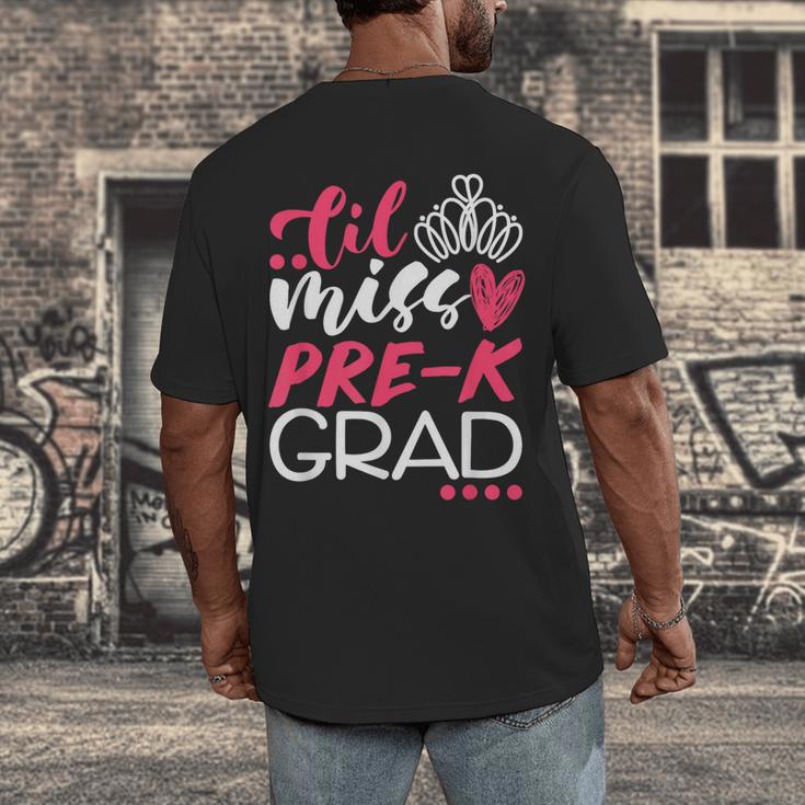 Cute Pre K Graduation Shirts Girls Tee Men's Back Print T-Shirt