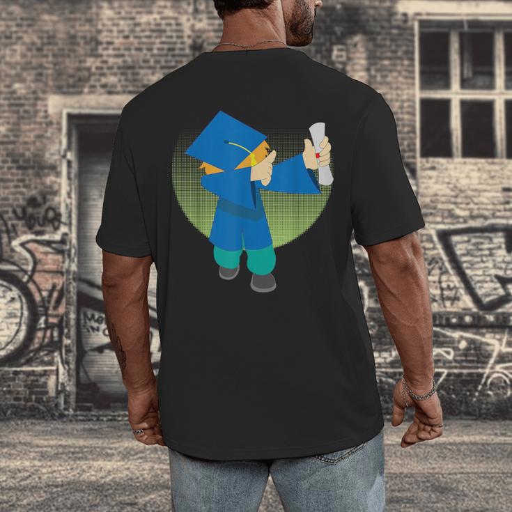 Dabbing Graduation Class Of 2019 Men Women YouthShirt Men's Back Print T-Shirt