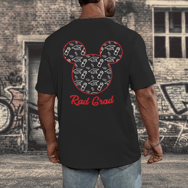 Disney Graduation Rad Grad Men's Back Print T-Shirt