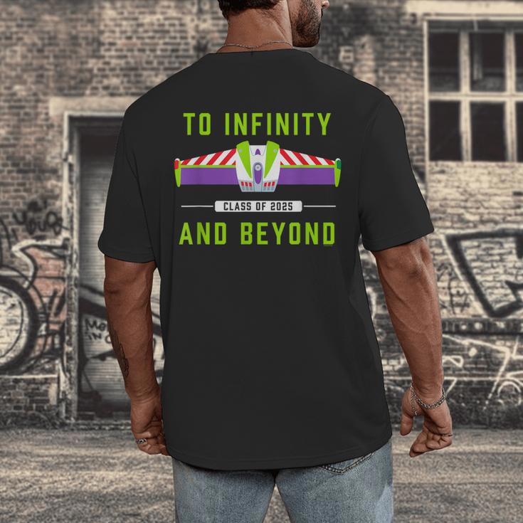 Disney And Pixar’s Toy Story Buzz Graduation Class Of 2025 Men's Back Print T-Shirt