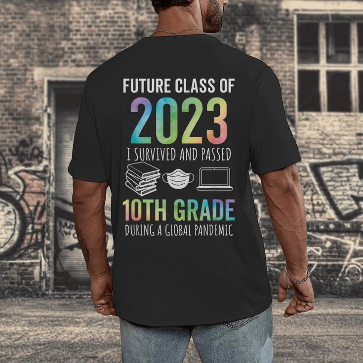 Future Class Of 2023 10th Grade Graduation 2021 Men's Back Print T-Shirt