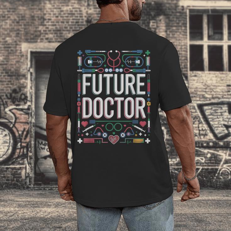 Future Doctor Graduation School Kids Toddler Women Men Men's Back Print T-Shirt