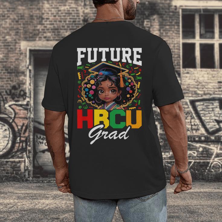 Future HBCU Grad Girl HBCU Toddler Kids Graduation Men's Back Print T-Shirt