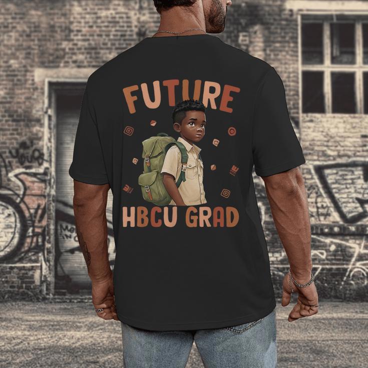 Future HBCU Grad History Month Graduation Boys Kids Men's Back Print T-Shirt