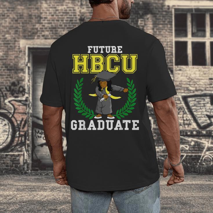 Future HBCU Graduation Shirt College Flossing Girl Tee Men's Back Print T-Shirt