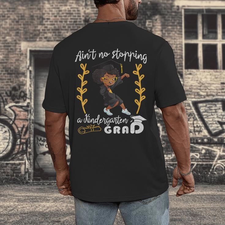 Girl Magic Graduate Kindergarten Graduation 2023 Men's Back Print T-Shirt