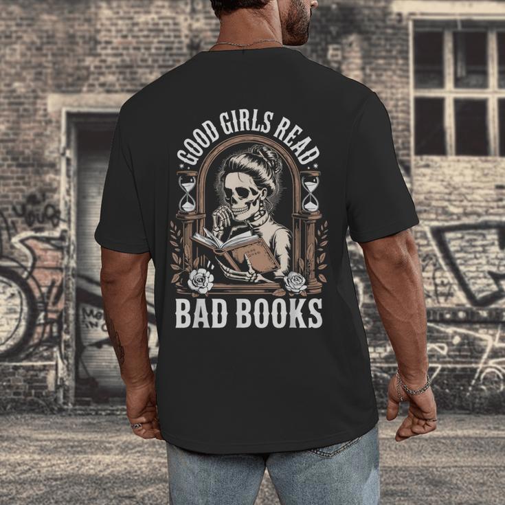 Good Girls Read Bad Books Men's Back Print T-Shirt Good Girls Read Bad Books Men's Back Print T-Shirt