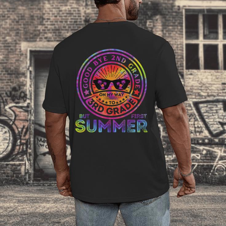 Goodbye 2nd Grade Graduation To 3rd Grade First Summer Kids Men's Back Print T-Shirt