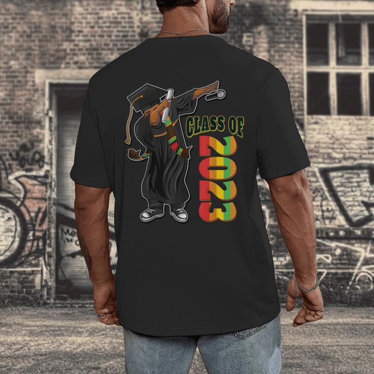 Grads Senior Class Of 2023 Graduation Decoration Stole Men's Back Print T-Shirt