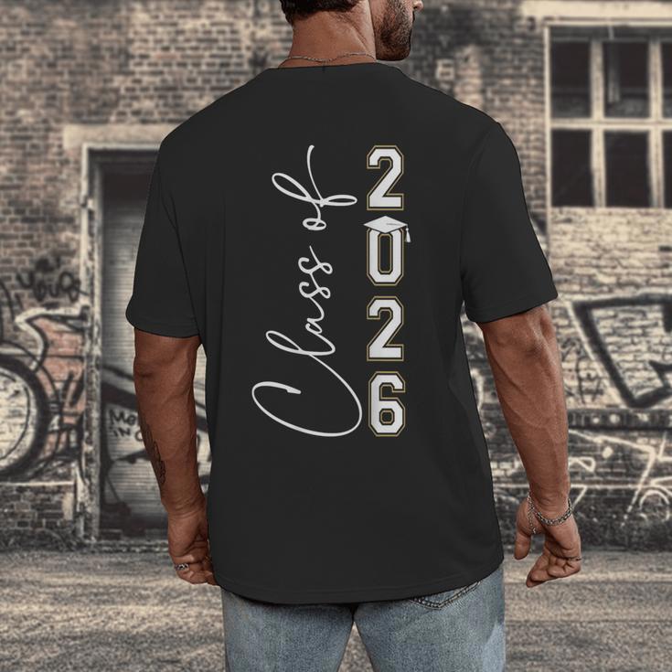Graduation Class Of 2026 Men's Back Print T-Shirt