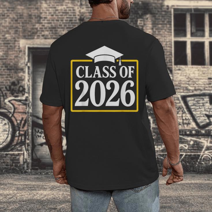 Graduation Class Of 2026 Senior 2026 Men's Back Print T-Shirt