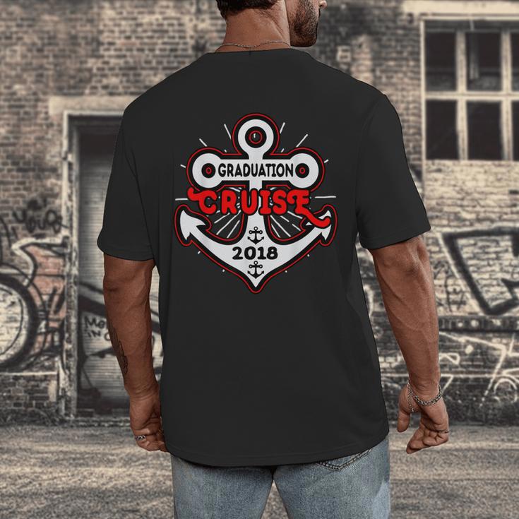 Graduation Cruise Graduation Cruise 2018 Shirt Men's Back Print T-Shirt
