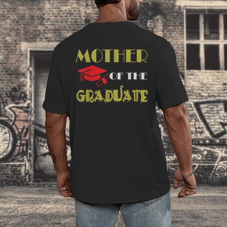 Graduation Mom Mommy Mother Of The GraduateShirt Men's Back Print T-Shirt