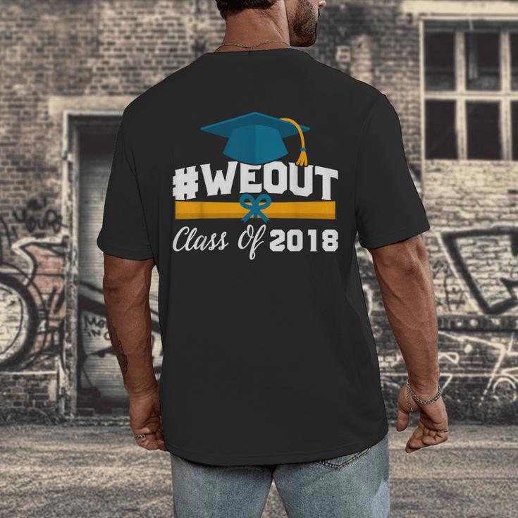 GraduationShirt WeOut Class Of 2018 Tee Men's Back Print T-Shirt