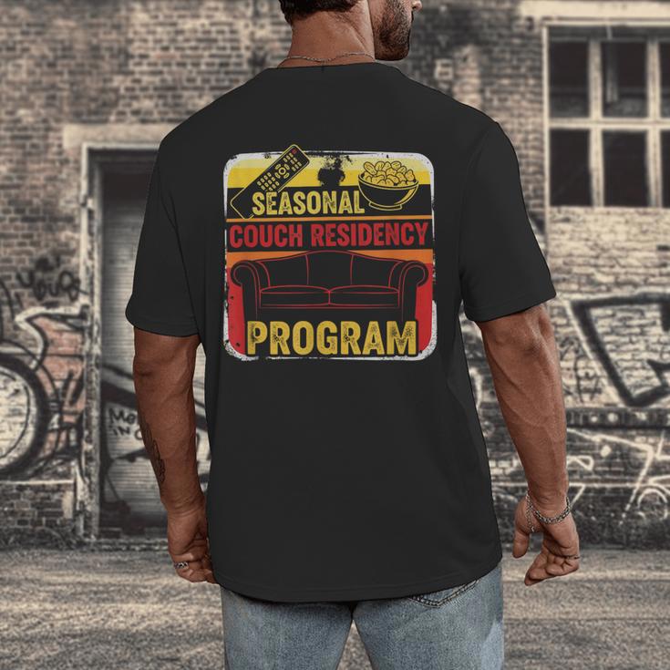 Hibernation Mode Fall And Winter Meme Introvert Vibes Humor Men's Back Print T-Shirt Hibernation Mode Fall And Winter Meme Introvert Vibes Humor Men's Back Print T-Shirt