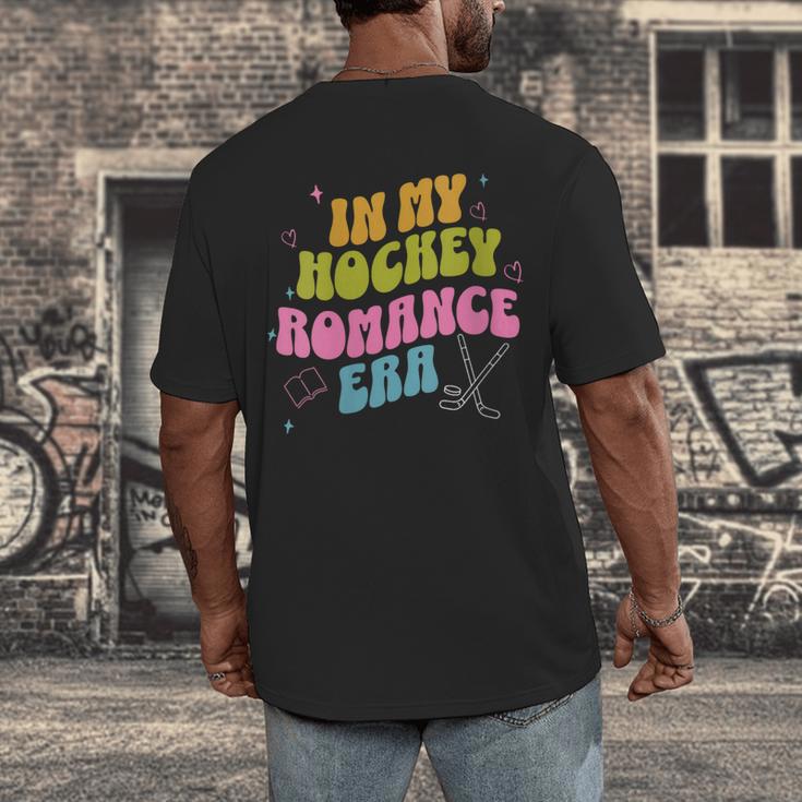 In My Hockey Romance Era Hockey Romance Reader Book CLub Men's Back Print T-Shirt
