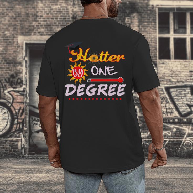 Hotter By One Degree Class Of Graduation 2019 Men's Back Print T-Shirt