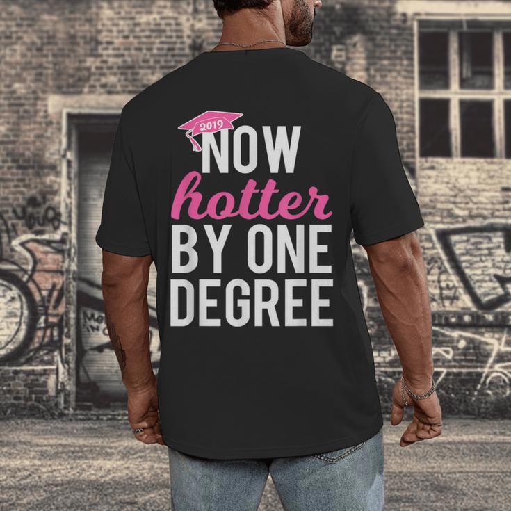 Now Hotter By One Degree Graduation T-Shirt Men's Back Print T-Shirt