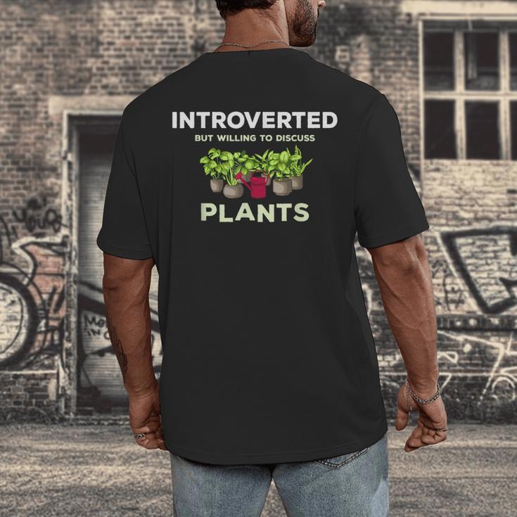 Introverted Men's Back Print T-Shirt Introverted Men's Back Print T-Shirt