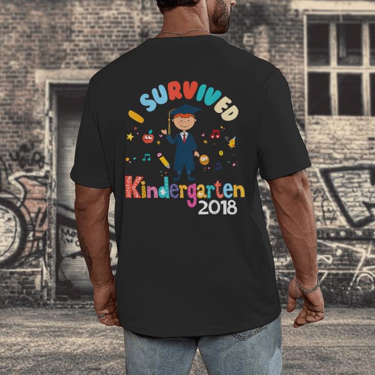 Kindergarten Graduation 2018Shirt Graduate Men's Back Print T-Shirt