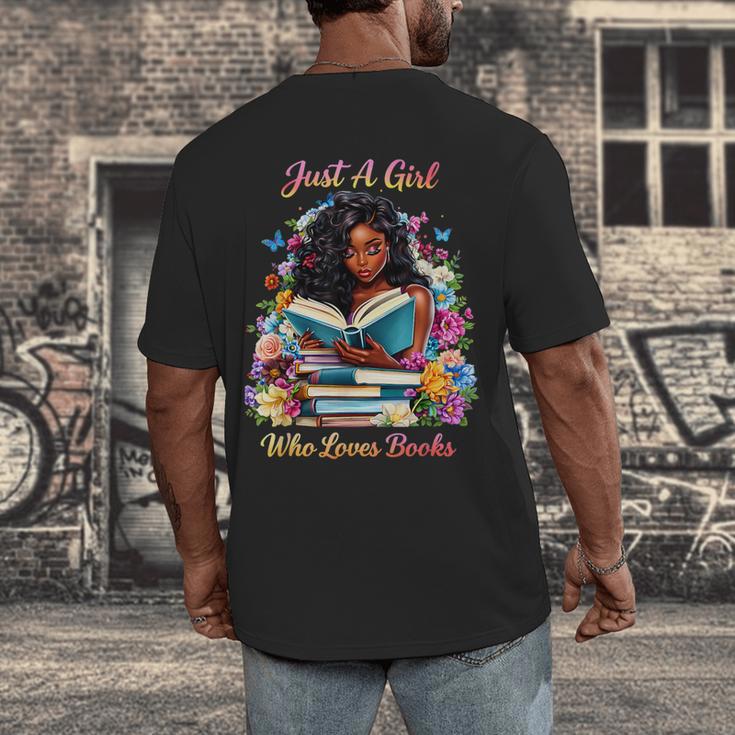 Melanin Book Month Honoring Past Inspiring Pride Men's Back Print T-Shirt Melanin Book Month Honoring Past Inspiring Pride Men's Back Print T-Shirt