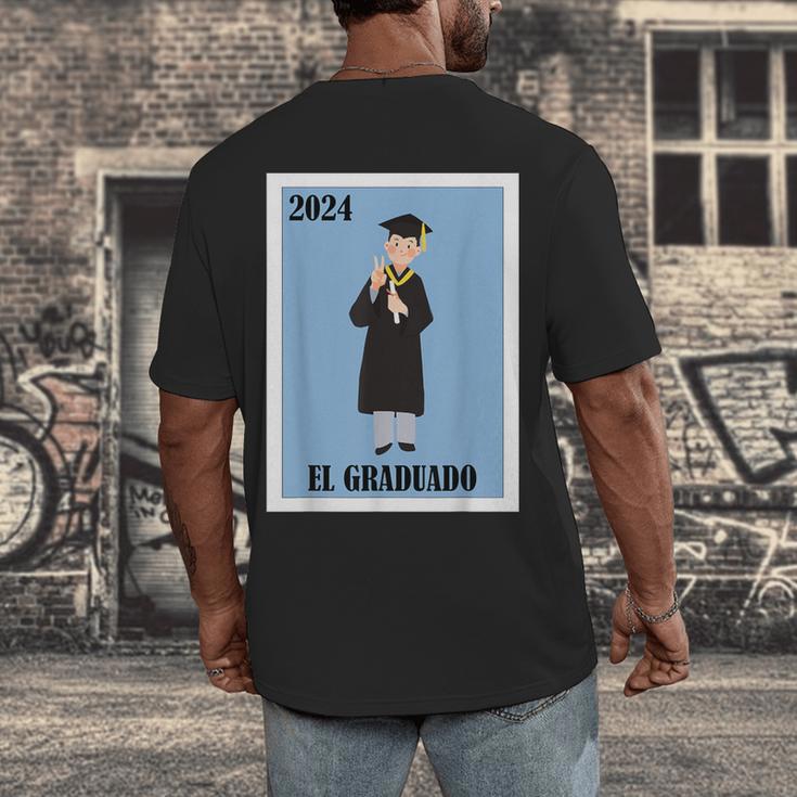 Mexican For Graduation El Graduado 2024 Men's Back Print T-Shirt