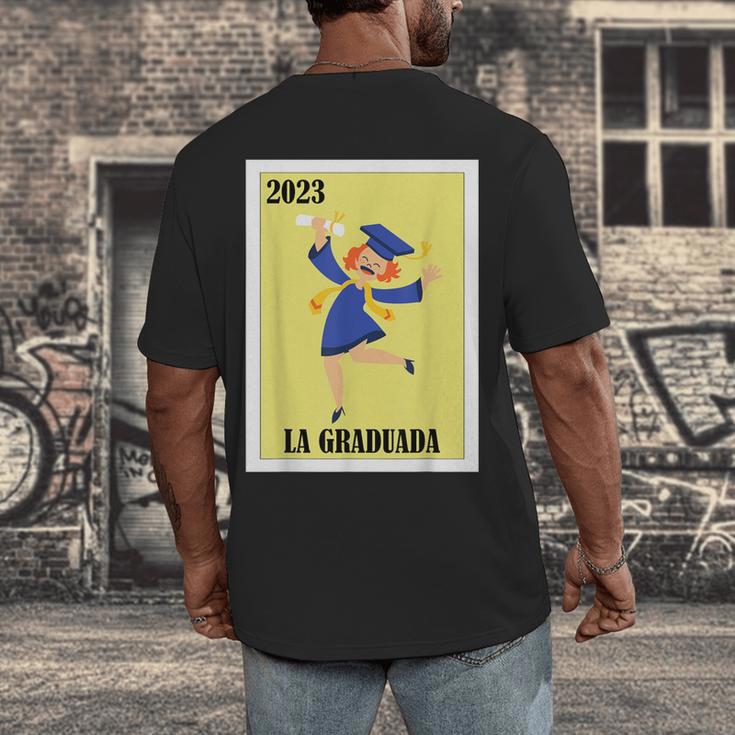 Mexican For Graduation La Graduada 2023 Men's Back Print T-Shirt