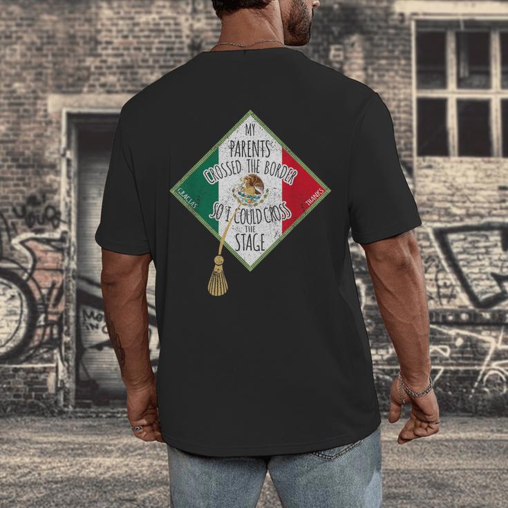 Mexican Pride Graduation 2019 Tshirt Men's Back Print T-Shirt