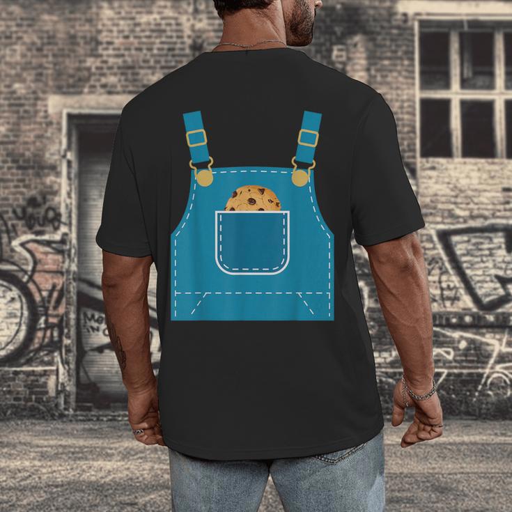 Mouse Halloween Costume Book Cookie Teacher Student Men's Back Print T-Shirt