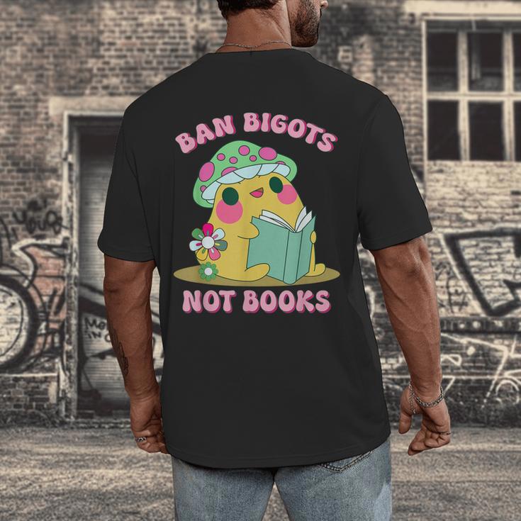 Do Not Forbid Fanatics Books Funny Mushroom Books Reading Men's Back Print T-Shirt