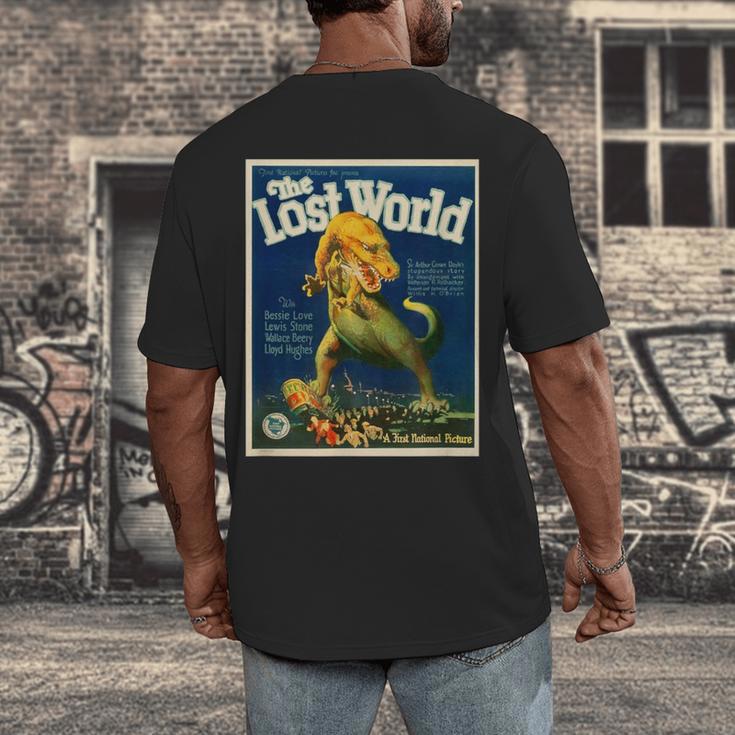 Poster Of Movie Adaptation Of Sir Arthur Conan Doyle Book Men's Back Print T-Shirt
