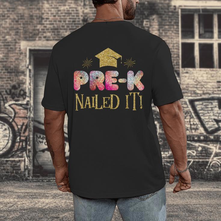 Pre K Graduation s Grad Shirt 2018 Men's Back Print T-Shirt