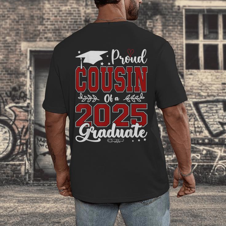 Proud Cousin Of A 2025 Graduate For Graduation Men's Back Print T-Shirt