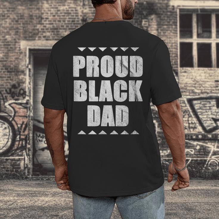 Proud Dad Father's Day Graduation Holiday Men's Back Print T-Shirt