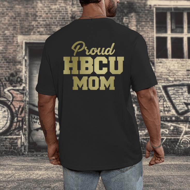 Proud HBCU Mom Graduation College Men's Back Print T-Shirt