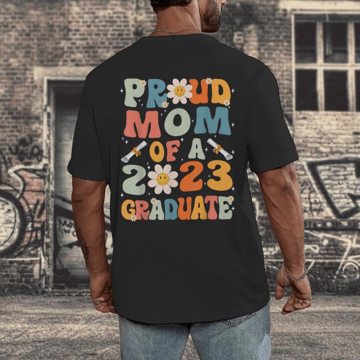 Proud Mom Of A Class Of 2023 Graduated Graduation Women Men's Back Print T-Shirt
